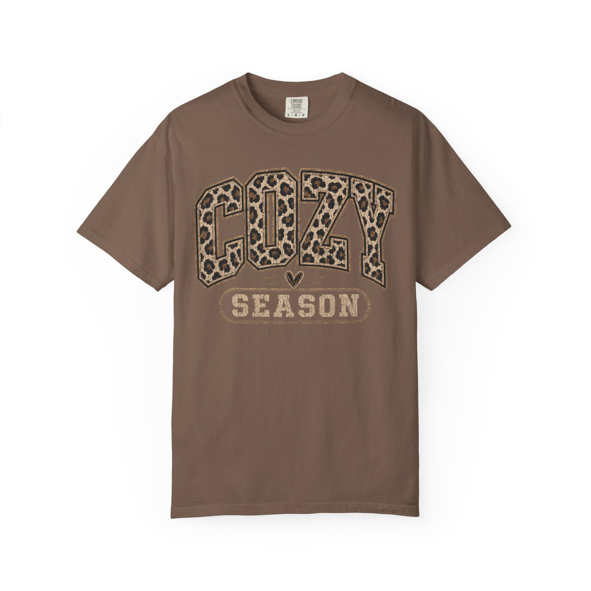 Cozy Season Leopard T-Shirt
