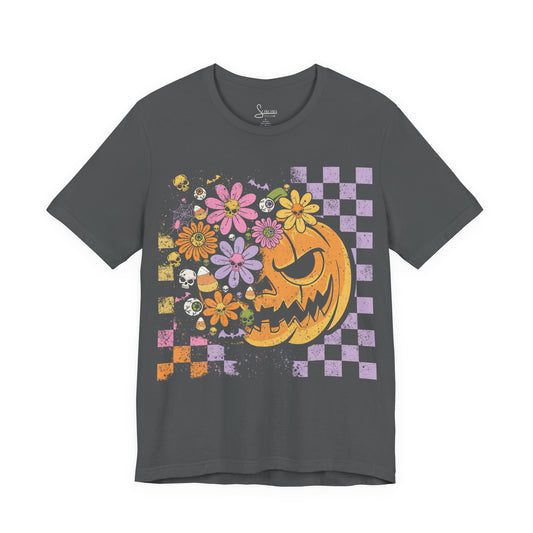 Pumpkin Distressed T-Shirt
