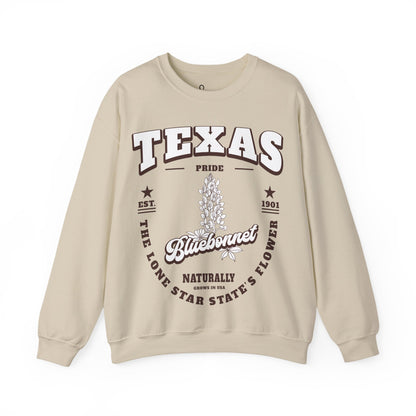 Texas State Flower Bluebonnet Sweatshirt