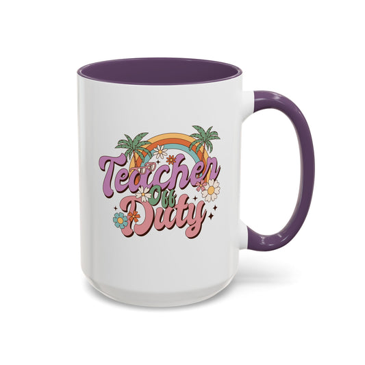 Teacher Off Duty Mug