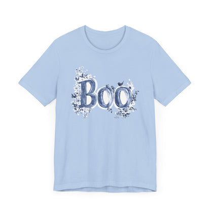 Boo Blue Flowers T-Shirt