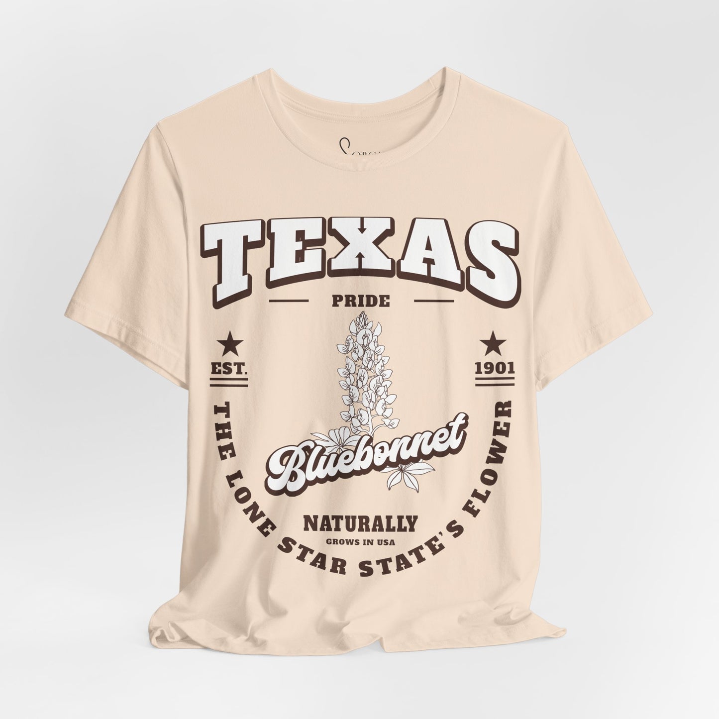 Texas State Flower Bluebonnet T-Shirt