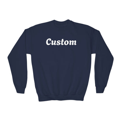Custom Youth Sweatshirt - Personalized
