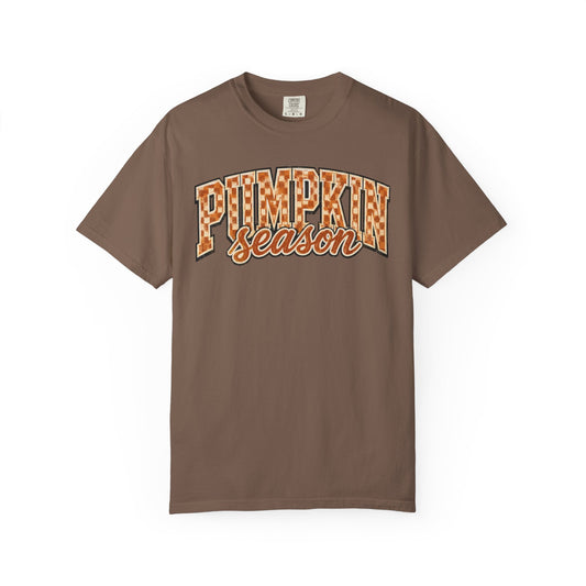 Pumpkin Season Checker T-Shirt