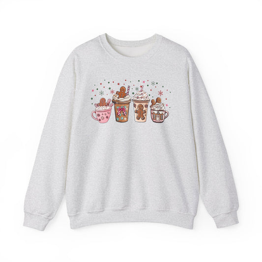 Ginger Coffee Christmas Sweatshirt