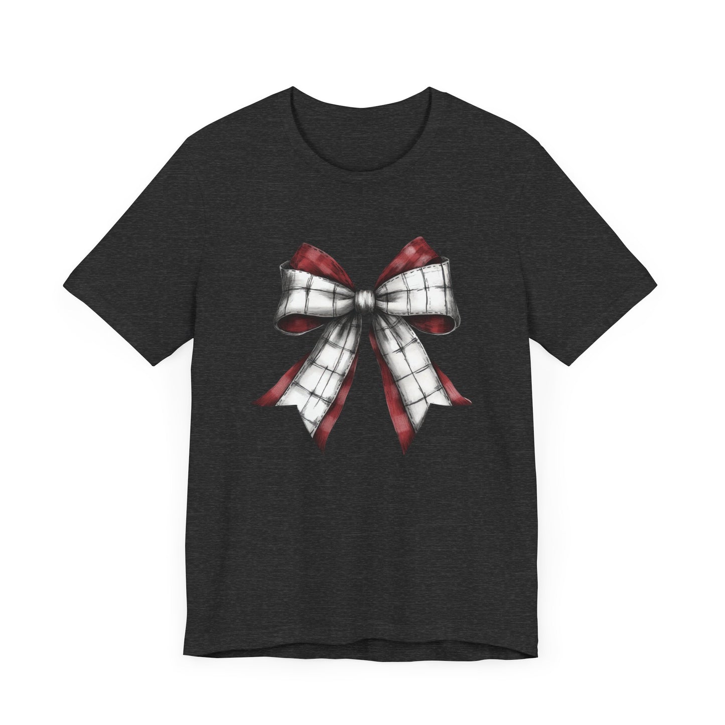 Burgundy Bow T-Shirt