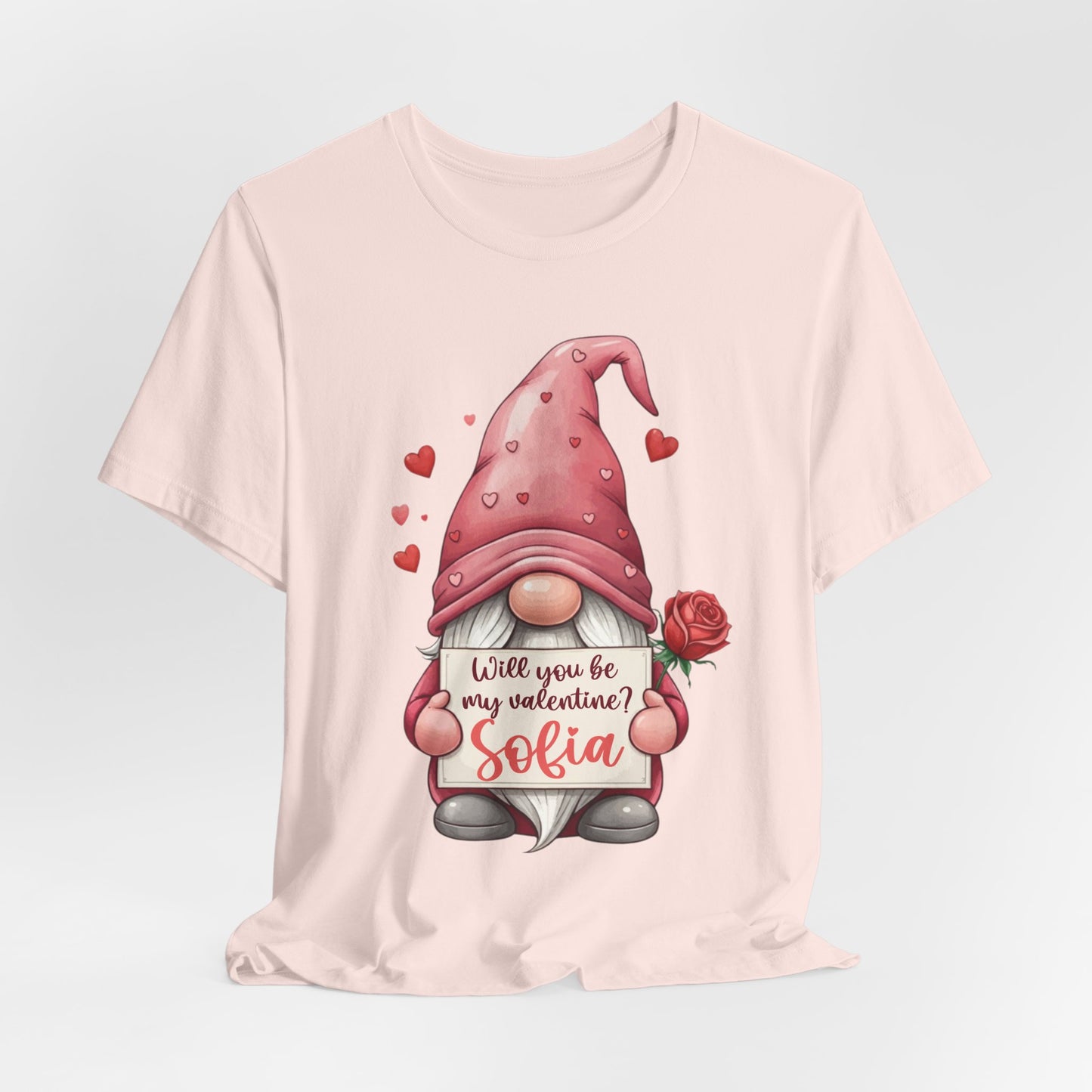 Will you be my Valentine T-Shirt - Personalized