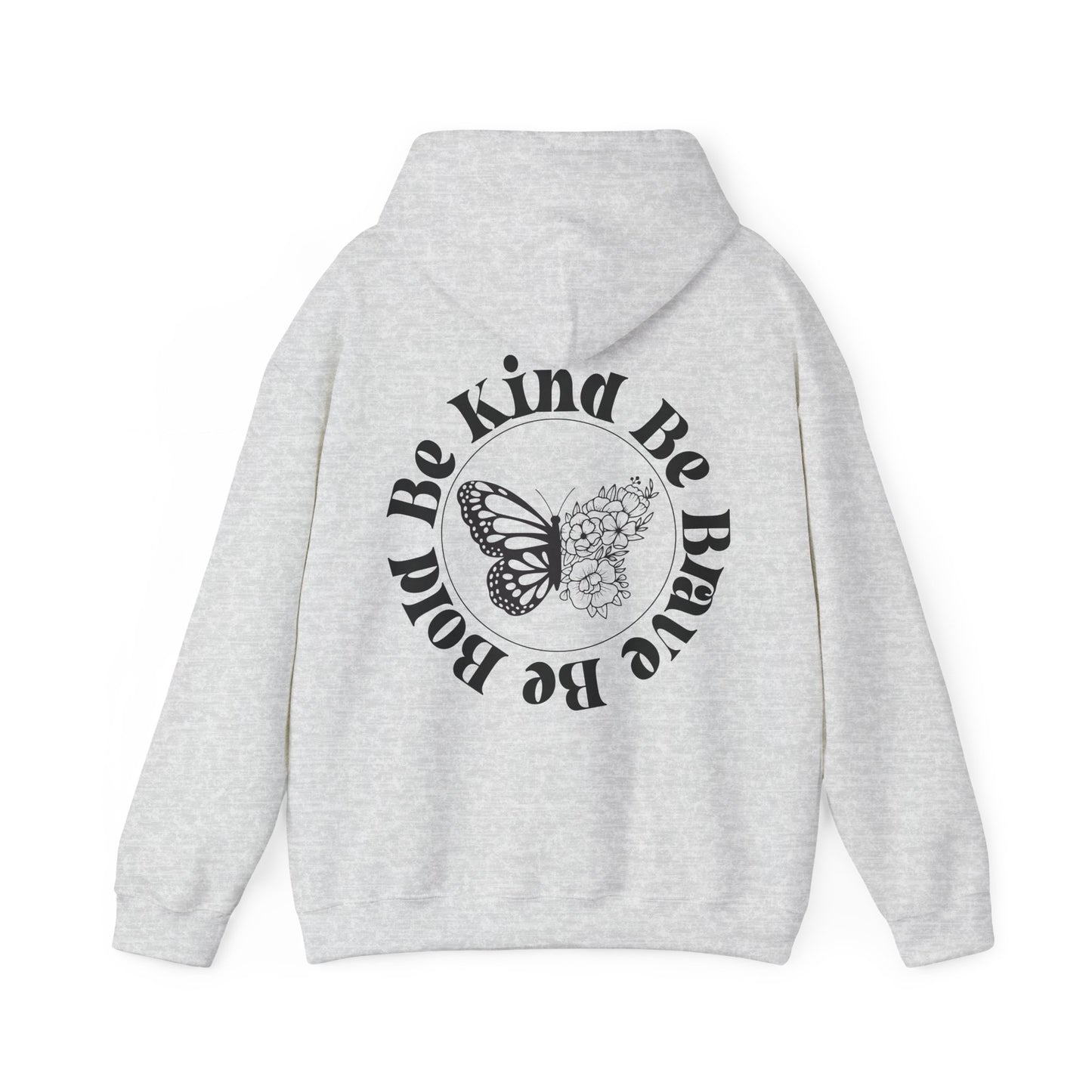 Butterfly Floral Be Kind Hoodie