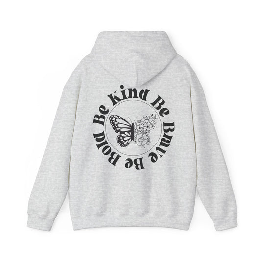 Butterfly Floral Be Kind Hoodie