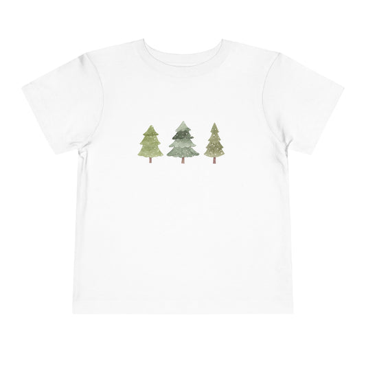 Christmas Snow Trees Toddler T-Shirt