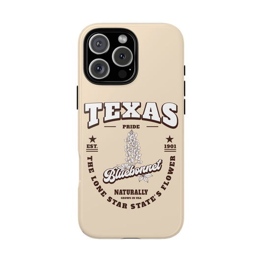 Texas State Flower Bluebonnet Tough Phone Case