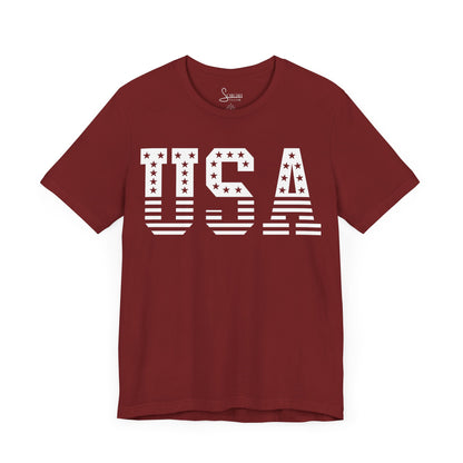 Patriotic USA C T-Shirt