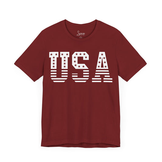 Patriotic USA C T-Shirt