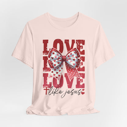 Love Like Jesus Bow T-Shirt