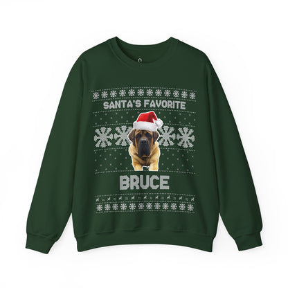 Santa's Favorite Pet Sweatshirt - Personalized