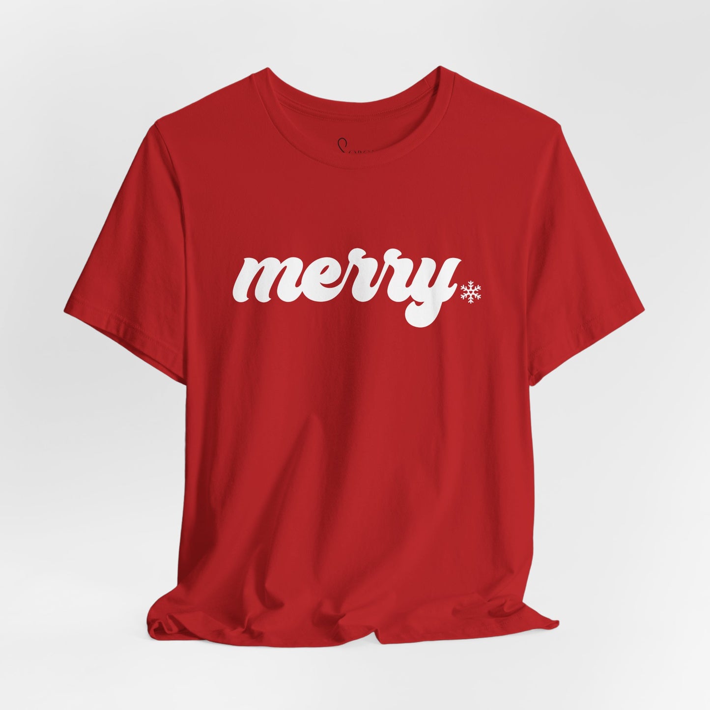 Merry Snowflake Dot T-Shirt