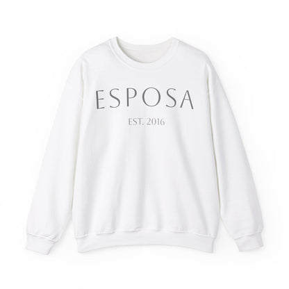 Esposa Est. Sweatshirt - Personalized