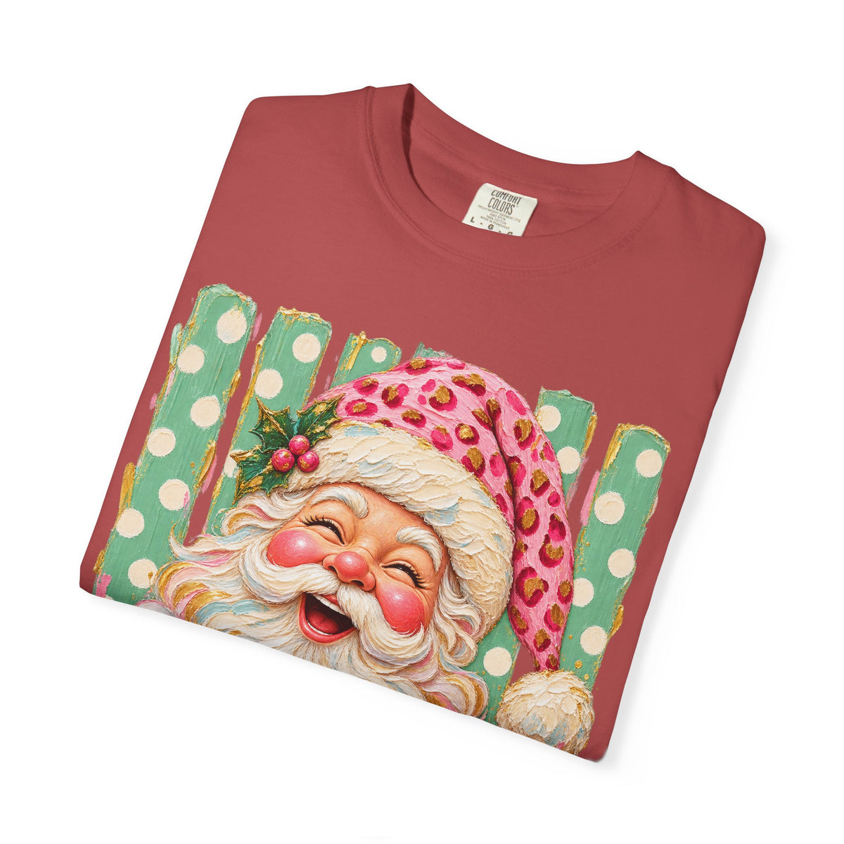 Happy Santa Dyed T-Shirt