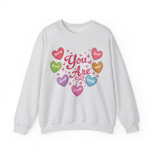 Hearts & Bow Candy Sweatshirt