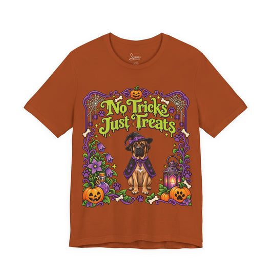 No Tricks just Treats Witch T-Shirt - Personalized