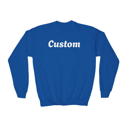 Custom Youth Sweatshirt - Personalized