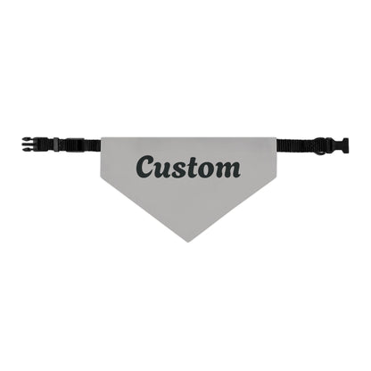 Custom Pet Bandana Collar - Personalized
