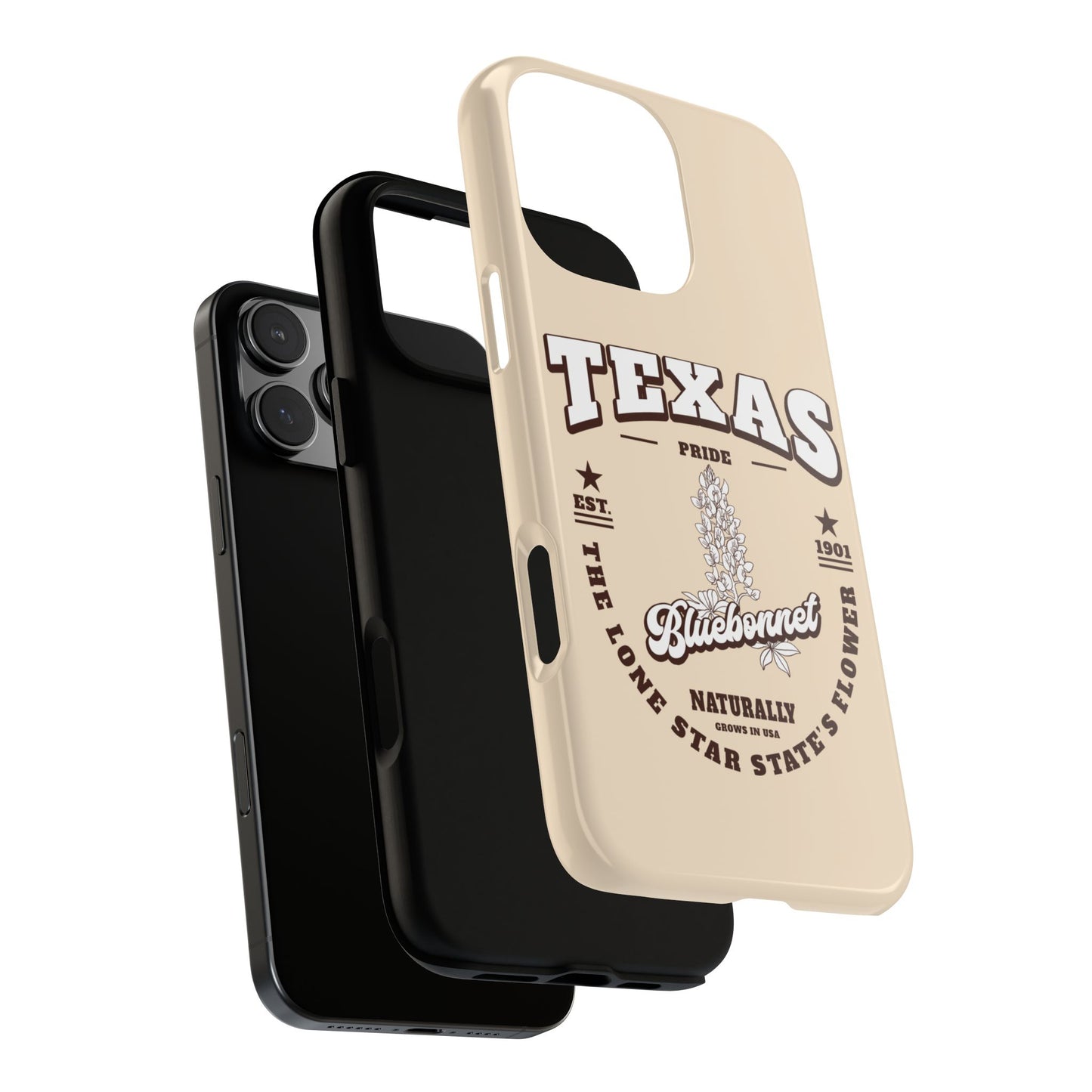 Texas State Flower Bluebonnet Tough Phone Case