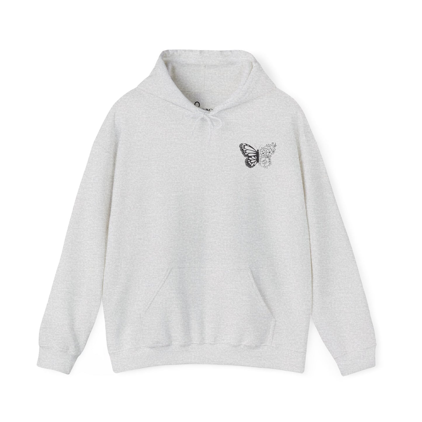 Butterfly Floral Be Kind Hoodie