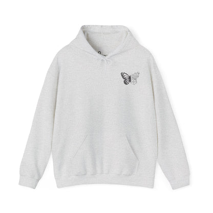 Butterfly Floral Be Kind Hoodie