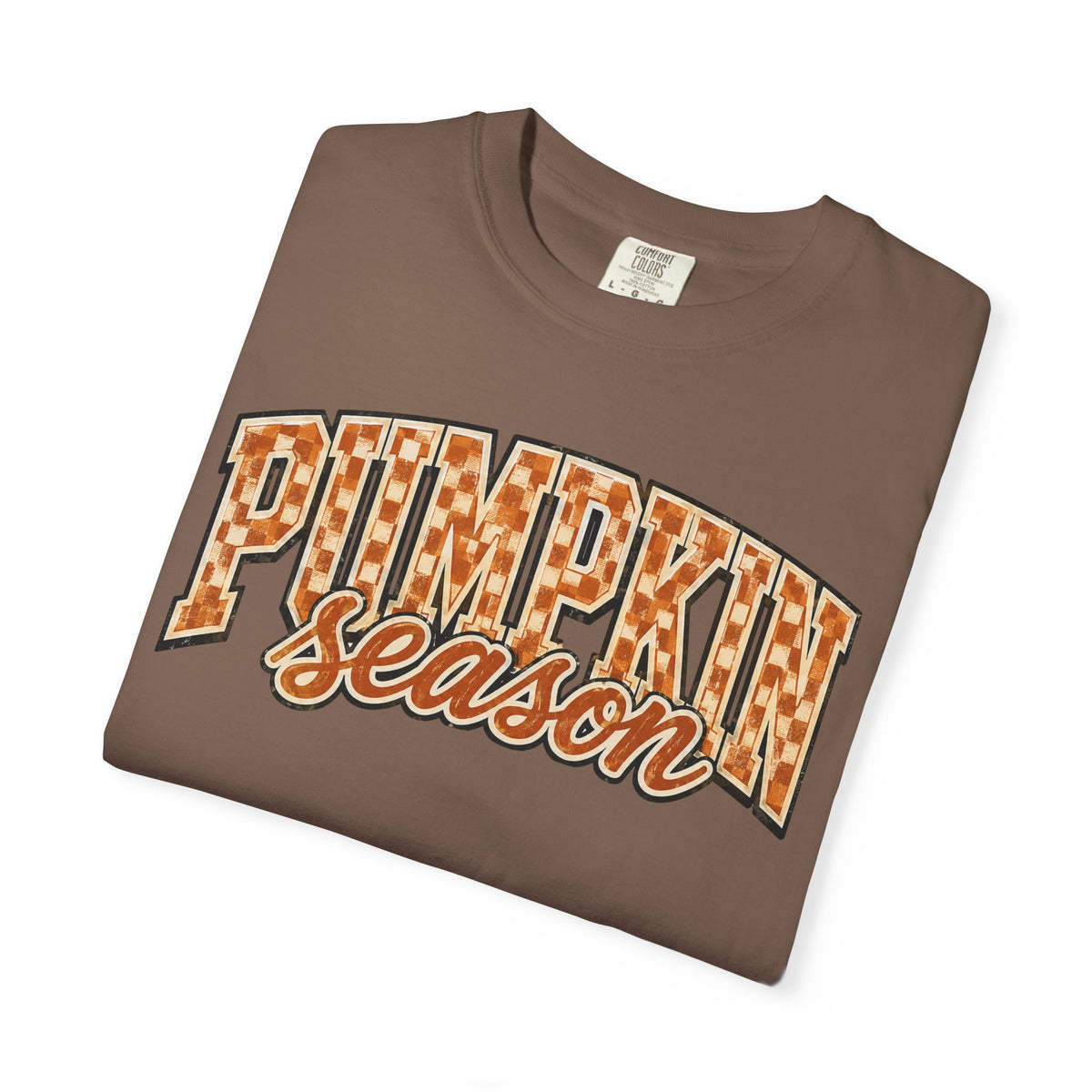 Pumpkin Season Checker T-Shirt