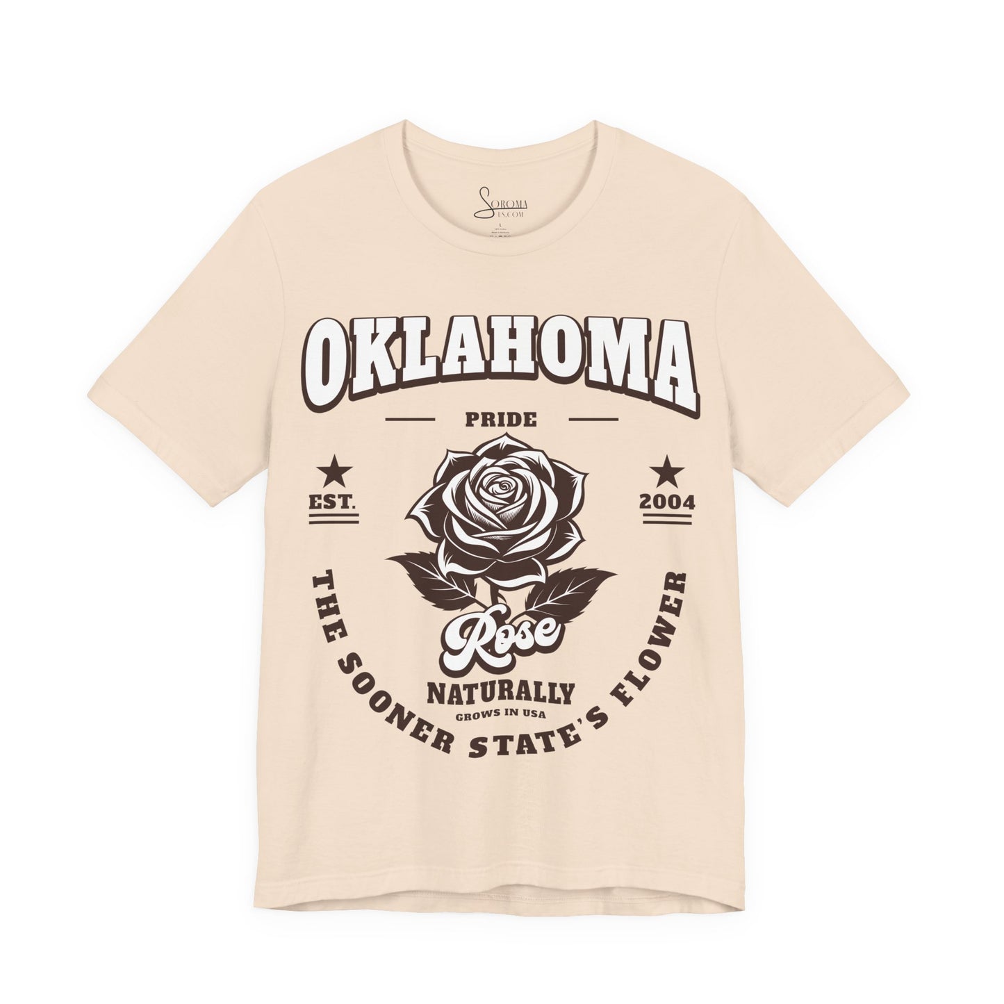 Oklahoma State Flower Rose T-Shirt