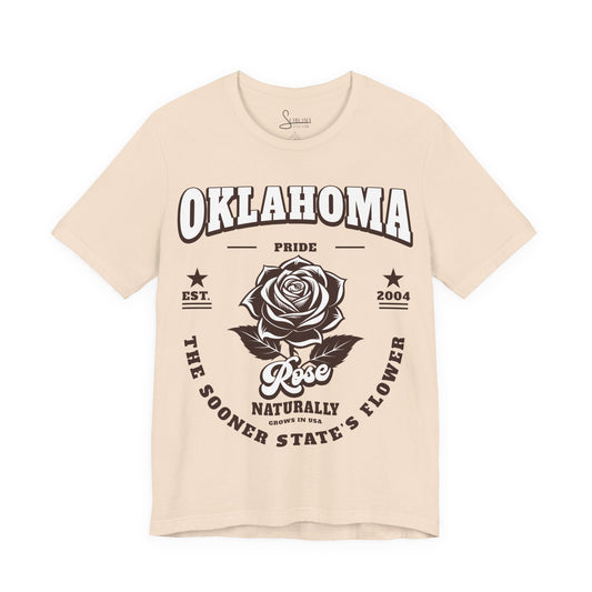 Oklahoma State Flower Rose T-Shirt