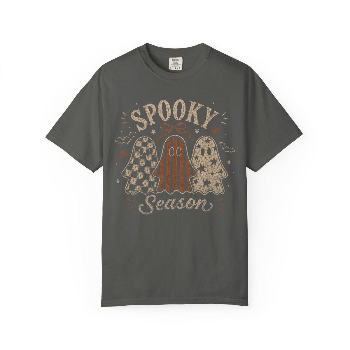 Spooky Season 3 Ghosts  Dyed T-Shirt