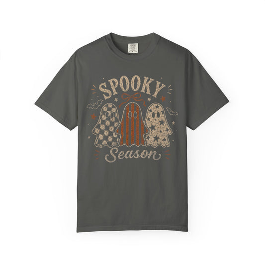 Spooky Season 3 Ghosts  Dyed T-Shirt