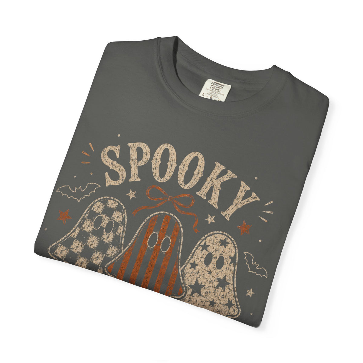 Spooky Season 3 Ghosts  Dyed T-Shirt