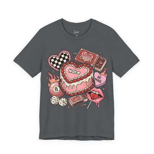 Retro Love T-Shirt - Personalized