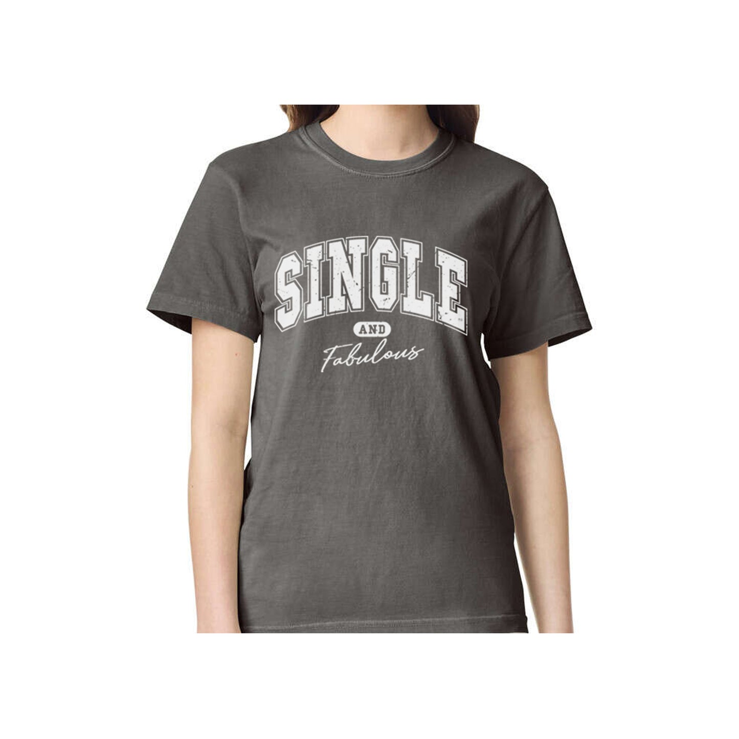 Single and  Fabulous Dyed T-Shirt