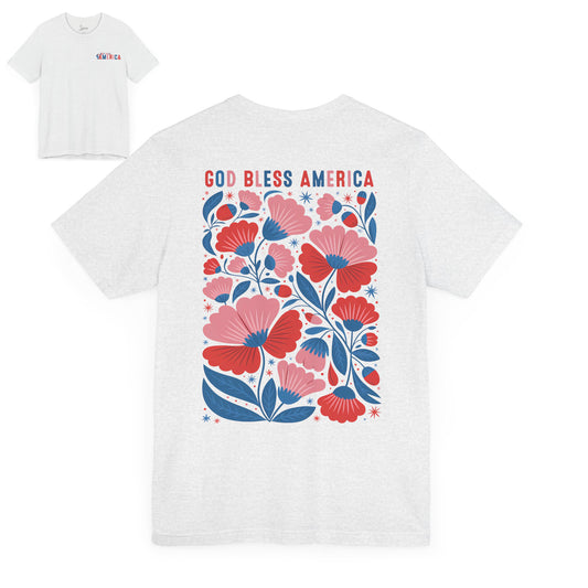 Patriotic God Bless America T-Shirt