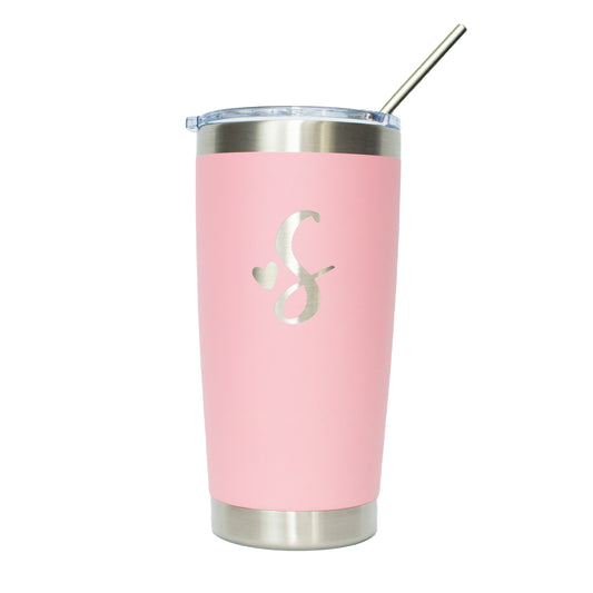 Tumbler 20 oz. Initial - Personalized