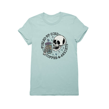 Skull Coffee & Anxiety T-Shirt
